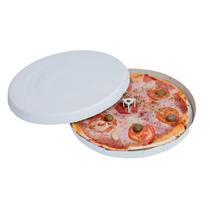 Kit com 4 Caixas de Suporte Plástico para Pizza Mesinha com 500 Unidades Cada Total 2000 Unidades Kit com 4 Caixas de Suporte Plástico para Pizza Mesinha com 500 Unidades Cada Total 2000 Unidades