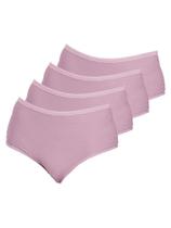 Kit com 4 Calcinhas Alta Dilady 203203 Plus Size Kit com 4 Calcinhas Alta Dilady 203203 Plus Size