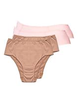 Kit com 4 Calcinhas Alta Hope 33860 Colorido Kit com 4 Calcinhas Alta Hope 33860 Colorido