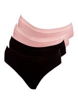 Kit com 4 Calcinhas Biquíni Hope S38020 Colorido Kit com 4 Calcinhas Biquíni Hope S38020 Colorido