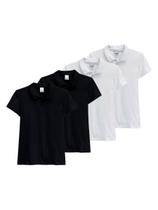 Kit com 4 Camisetas Feminina Polo Malwee 1000004504