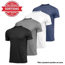 Kit com 4 Camisetas Proteção Solar Uv50+ Praia Sol Manga Curta