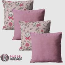 Kit Com 4 Capas de almofada Belize 40cmx40cm