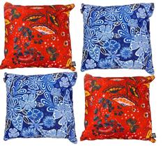 Kit com 4 capas de almofadas Tokyo Design 45x45cm em poliéster Coleção Trópicos (cód. T-4455)