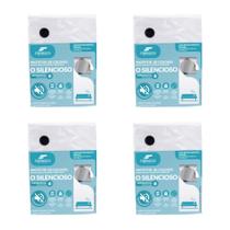 Kit com 4 Capas Impermeáveis de Cama Solteiro