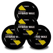 Kit com 4 Carnaúba Hybrid Wax 240ml - Vonixx