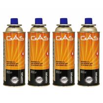 Kit Com 4 Cartucho Gás Refil Para Fogareiro Nautika