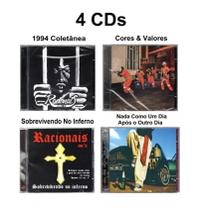 Kit com 4 Cd s Racionais MC s ORIGINAL NOVO LACRADO