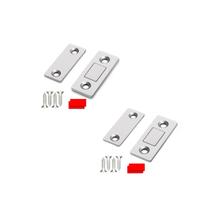 Kit com 4 Chapinhas Magnética Imãs de Tração Porta Gaveta Armário Fechada