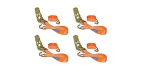 Kit Com 4 Cinta de Amarração Com Catraca para Moto - 3m - 0,8t - RCAI-2037 - JST Kit Com 4 Cinta de Amarração Com Catraca para Moto - 3m - 0,8t - RCAI-2037 - JST