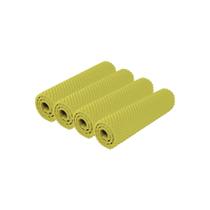 Kit com 4 colchonetes ortopédicos Pillow Top Gomos D18 185x85x4cm