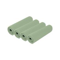 Kit com 4 colchonetes Pillow Top espuma D28 Gomos 185x85x4cm Anti-Stress