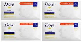 Kit Com 4 Conjuntos De 6 Sabonetes Dove Original (Total De 24 Sabonetes) 90g Cada - Unilever