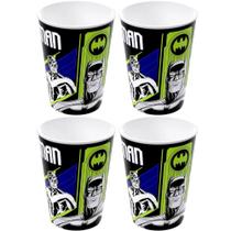 Kit com 4 Copos Batman para Festa Infantil e Decoração Kit com 4 Copos Batman para Festa Infantil e Decoração