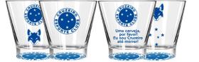 Kit Com 4 Copos De Caipirinha Oficial - Cruzeiro - 350ml Kit Com 4 Copos De Caipirinha Oficial - Cruzeiro - 350ml