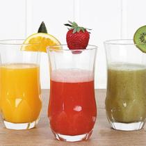 Kit com 4 Copos Ópera 360ML Água Suco Long Drink 360ML