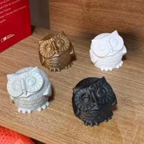 Kit com 4 Corujas Decoração Moderna