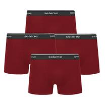 Kit Com 4 Cuecas Box Boxer De Algodão Tamanhos Plus Size X1 X2 X3 Kit Com 4 Cuecas Box Boxer De Algodão Tamanhos Plus Size X1 X2 X3