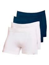 Kit com 4 Cuecas Boxer Hope Smc61020 Colorido