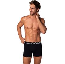Kit com 4 Cuecas Boxer Lupo Em Microfibra Masculina Sem Costura Atacado Original