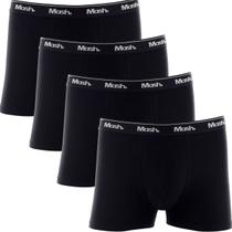Kit Com 4 Cuecas Boxer Mash Algodão Cotton Masculino