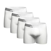 Kit Com 4 Cuecas Boxer Microfibra Up Underwear 436 Sortido