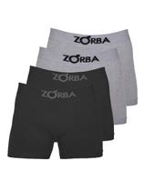 Kit com 4 Cuecas Boxer Zorba 781 Colorido