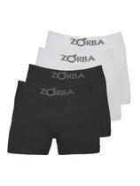 Kit com 4 Cuecas Boxer Zorba 781 Colorido Kit com 4 Cuecas Boxer Zorba 781 Colorido
