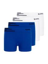 Kit com 4 Cuecas Infantil Boxer Lupinho 132-002