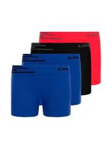 Kit com 4 Cuecas Infantil Boxer Lupinho 132-002