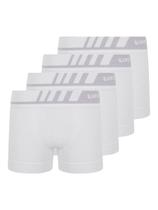 Kit com 4 Cuecas Infantil Boxer Lupinho 136-001