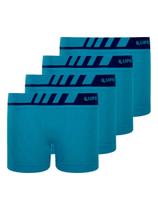 Kit com 4 Cuecas Infantil Boxer Lupinho 136-001 Kit com 4 Cuecas Infantil Boxer Lupinho 136-001