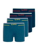 Kit com 4 Cuecas Infantil Boxer Lupinho 137-010 Kit com 4 Cuecas Infantil Boxer Lupinho 137-010