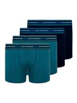 Kit com 4 Cuecas Infantil Boxer Lupinho 141-003