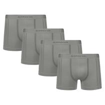 Kit Com 4 Cuecas Plus Size Tamanhos Grandes Modelo Sem Costura