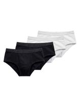 Kit com 4 Cuecas Slip Lupo com Abertura 546-003 Colorido Kit com 4 Cuecas Slip Lupo com Abertura 546-003 Colorido