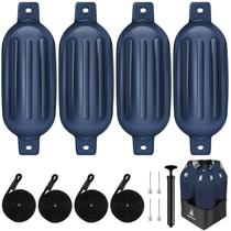 Kit com 4 Defensas Infláveis para Barco Dreizack 16,5 x 58,5 cm