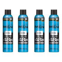Kit com 4 - Desodorante Antitranspirante Soffie Men Cool