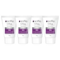 Kit com 4 Desodorantes Antitranspirantes - Soffie Clinical Women 48h