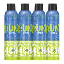 Kit com 4 Desodorantes Antitranspirantes - Soffie RUN Ultra