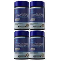 Kit Com 4 Dimagnésio Malato Triplo (Malato, Quelato e Cloreto de Magnésio P.A) 60 Caps de 500mg Tuttiflora Kit Com 4 Dimagnésio Malato Triplo (Malato, Quelato e Cloreto de Magnésio P.A) 60 Caps de 500mg Tuttiflora