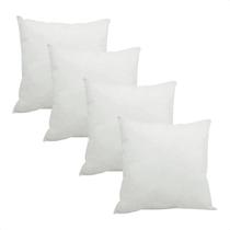 Kit Com 4 Enchimentos De Almofada Refil 45x45cm