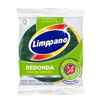 Kit com 4 Esponja de Limpeza Abrasiva Salva Unhas Redonda