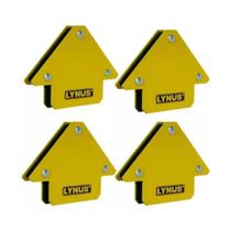 Kit Com 4 Esquadros Magnéticos Soldador 12kg EML-12 Lynus Kit Com 4 Esquadros Magnéticos Soldador 12kg EML-12 Lynus