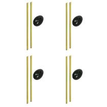 Kit Com 4 Estacas de Agilidade Com Base Treinamento 1 Fit