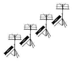 Kit com 4 Estantes Partitura SONATA P01 com Trava + Bolsa Kit com 4 Estantes Partitura SONATA P01 com Trava + Bolsa