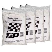 Kit com 4 Estopas Para Polimento GP Pauliceia 150g