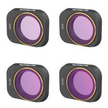 Kit com 4 Filtros ND 4/8/16/32 para Drone DJI Mini 3 e 3 Pro