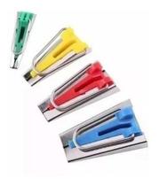 Kit Com 4 Fitadores Para Fazer Vies 6mm 12mm 18mm 25mm Kit Com 4 Fitadores Para Fazer Vies 6mm 12mm 18mm 25mm