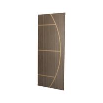 Kit com 4 Folhas de Porta Madeira Decorada 210x80cm Espessura 3,5cm Gaúcha MGM Marrom/Carvalho Quebec Kit com 4 Folhas de Porta Madeira Decorada 210x80cm Espessura 3,5cm Gaúcha MGM Marrom/Carvalho Quebec